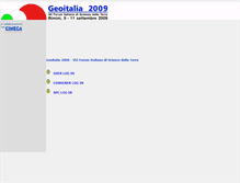 Tablet Screenshot of geoitalia2009.cineca.it