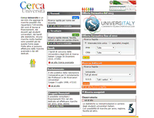 Tablet Screenshot of cercauniversita.cineca.it